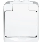 Egant Sähköasennustarvikkeet-Pistorasia Pinta 1 Osainen Roiskesuojattu Pikaliitos