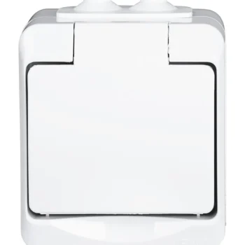 Egant Sähköasennustarvikkeet-Pistorasia Pinta 1 Osainen Roiskesuojattu Pikaliitos