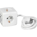 Energy+ Jatkojohdot-Pistorasiakuutio 4 Osaa 1,4 M Johto