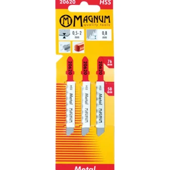 Magnum Sähkötyökalujen Tarvikkeet-Pistosahanterä 0,8x76mm 3kpl HSS