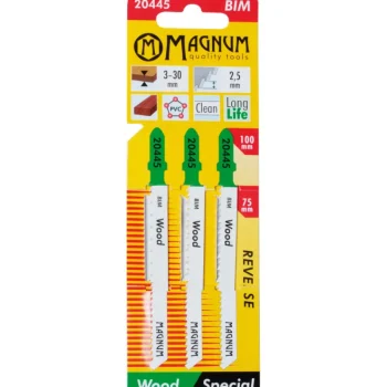 Magnum Sähkötyökalujen Tarvikkeet-Pistosahanterä 2,5x100 Mm 3 Kpl BIM R