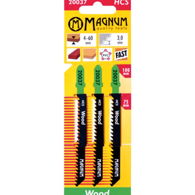 pistosahanter-30-100-mm-3-kpl-aQpFIqlF-0.webp Magnum Sähkötyökalujen Tarvikkeet-Pistosahanterä 3,0 / 100 Mm 3 Kpl HCS