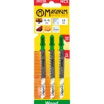 Magnum Sähkötyökalujen Tarvikkeet-Pistosahanterä 4,0 / 100 Mm 3 Kpl HCS 10-45 Mm