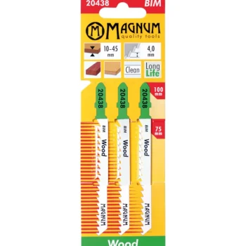 Sähkötyökalujen Tarvikkeet-Pistosahanterä 4,0x100mm 3kpl BIM