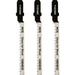 Kendo Sähkötyökalujen Tarvikkeet-Pistosahanterä 1,4 X 76 Mm Puulle Ja Metallille 3 Kpl HCS