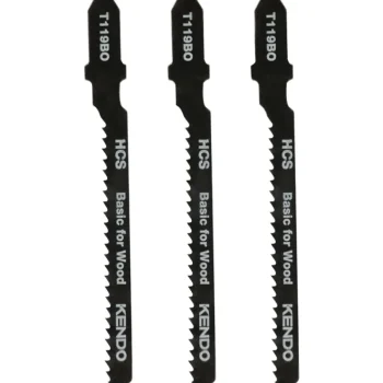 Kendo Sähkötyökalujen Tarvikkeet-Pistosahanterä 2,0x76mm Puulle Ja Metallille 3 Kpl HCS