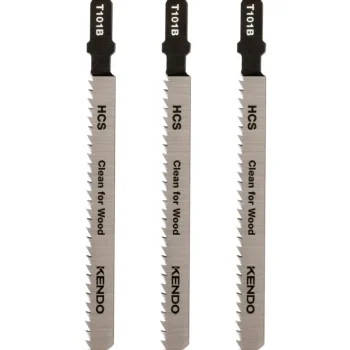Kendo Sähkötyökalujen Tarvikkeet-Pistosahanterä 2,5x100mm Puulle Ja Metallille 3 Kpl HCS
