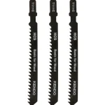 Kendo Sähkötyökalujen Tarvikkeet-Pistosahanterä 4 X 100 Mm Puulle Ja Metallille 3 Kpl HCS