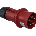 Harju Sähköasennustarvikkeet-Pistotulppa 32A 5napa Voimavirta