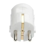 Sähköasennustarvikkeet-Pistotulppa Maadoitettu Valk