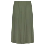 Pola Naisten Hameet Ja Mekot^Pitkä Naisten Trikoohame Begitte Vihreu00e4