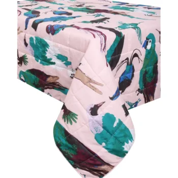 Nordic Tricot By Ivana Helsinki Päiväpeitot-Päiväpeitto Nordic Tricot 160 X 260 Cm Paratiisilinnut