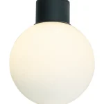 Aneta Lighting Ulkovalaisimet-Plafondi Saltvik Ulos Musta/valkoinen