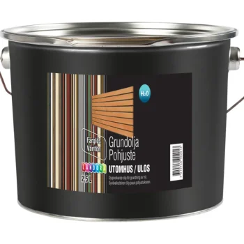 Landora Maalit-Pohjusteöljy 2,5 L Ulkokäyttöön