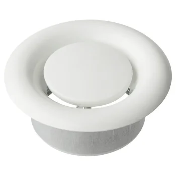 Europlast LVI-Poistoilmaventtiili DM 100 Mm Metalli Valkoinen