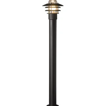 Airam Ulkovalaisimet-Pollarivalaisin Käpylä Mini P 1100 IP44 E27 60 W, Musta