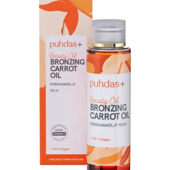 Puhdas+ Luonnonkosmetiikka-Porkkanaöljy 100 Ml Bronzing