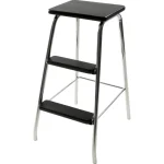 Tikkaat, Postilaatikot Ja Nokkakärryt-Porrasjakkara LM183 Kromi/musta