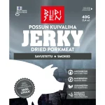 Riipisen Lihasnacksit^Possunkuivaliha 40 G Savustettu