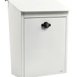 Habo Tikkaat, Postilaatikot Ja Nokkakärryt-Postilaatikko Lukittava Metalli Valkoinen