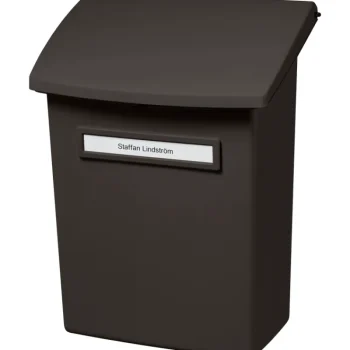 Orthex Tikkaat, Postilaatikot Ja Nokkakärryt-Postilaatikko Muovinen Hiilenmusta