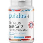 Puhdas+ Terveysravinteet Ja -valmisteet^Premium Omega-3 + Luteiini Ja Zeaksantiini 60 Kaps