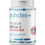 Puhdas+ Terveysravinteet Ja -valmisteet^Premium Omega-3 120 Kaps Vahva DHA