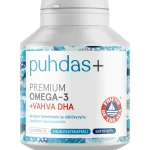 Puhdas+ Terveysravinteet Ja -valmisteet^Premium Omega-3 50 Kaps Vahva DHA