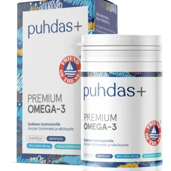 Puhdas+ Terveysravinteet Ja -valmisteet^Premium Omega-3 90 Kaps
