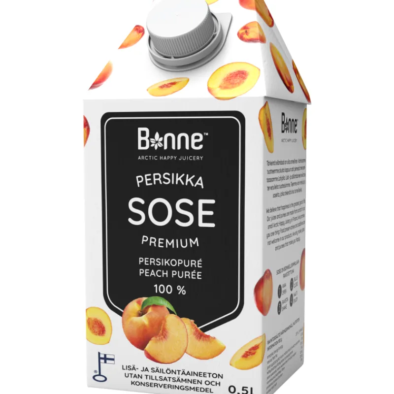 premium-persikkasose-100-05-l-IaUNIcST-0.webp Bonne Hillot, Marmeladit Ja Kiisselit^Premium Persikkasose 100 % 0,5 L