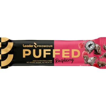 Leader Promour Urheiluravinteet Ja Valmisteet^Proteiinipatukka 40 G Puffed Raspberry
