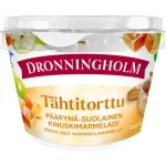 Dronningholm Hillot, Marmeladit Ja Kiisselit^Päärynä-suolainen Kinuskimarmeladi 250 G Tähtitorttu