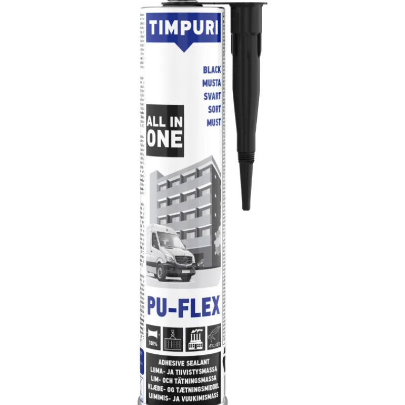 pu-flex-liima-ja-tiivistysmas-QyGPRoOw-0.webp Timpuri Liimat, Massat Ja Tasoitteet-PU-FLEX Liima- Ja Tiivistysmassa 300 Ml, Musta