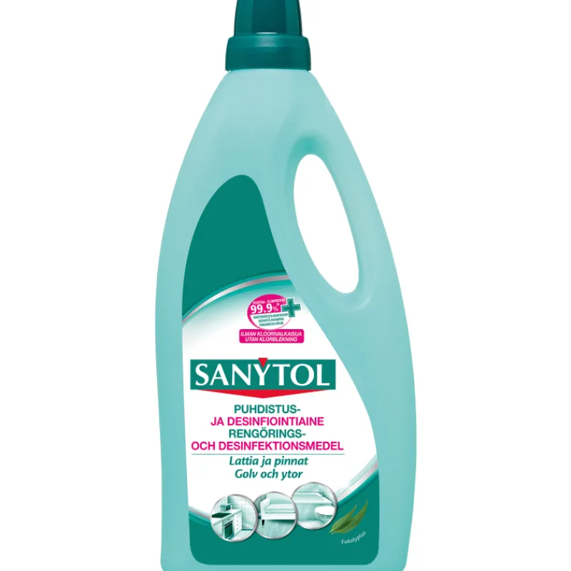puhdistus-ja-desinfioimisaine-bnKWEDxz-0.webp Sanytol Kodin Puhdistusaineet Ja Ilmanraikastimet^Puhdistus- Ja Desinfioimisaine 1 L Lattia & Pinnat
