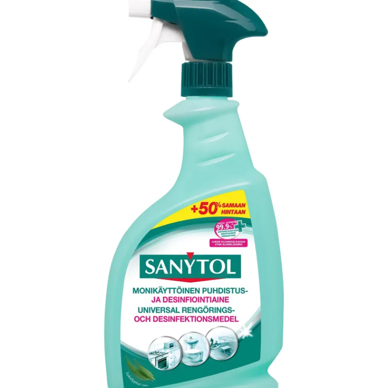 puhdistus-ja-desinfiointiaine-cfhttAFD-0.webp Sanytol Kodin Puhdistusaineet Ja Ilmanraikastimet^Puhdistus- Ja Desinfiointiaine 750 Ml