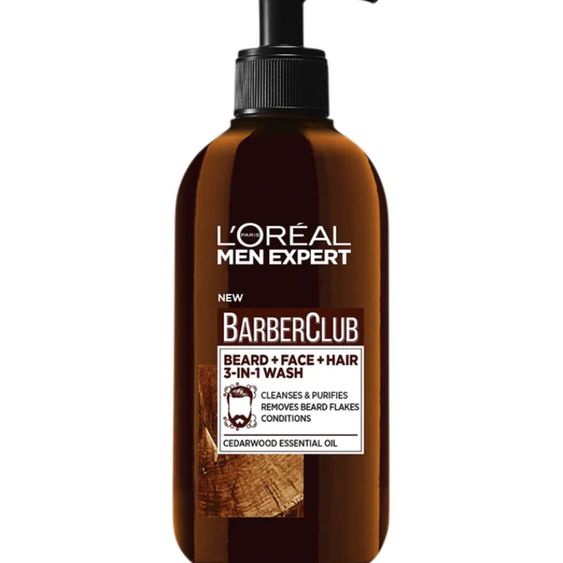 puhdistusgeeli-200-ml-expertu0-AtFyNtcx-0.webp Loreal Men Miesten Ihonhoito Ja Puhdistus^Puhdistusgeeli 200 Ml Expertu00a0Barber Club 3-In-1 Wash