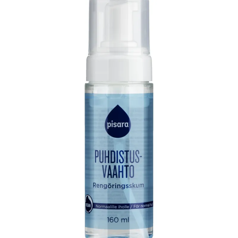 puhdistusvaahto-pisara-160-ml-IsIFqqGP-0.webp Pisara Ihonhoitotuotteet^Puhdistusvaahto 160 Ml