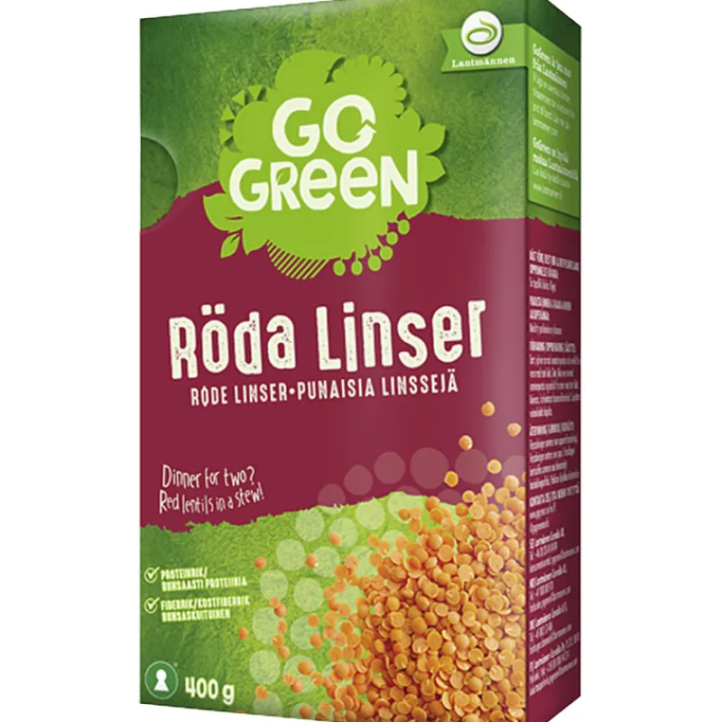 punaiset-linssit-400-g-RnlaLRro-0.webp Go Green Hiutaleet Ja Ryynit^Punaiset Linssit 400 G