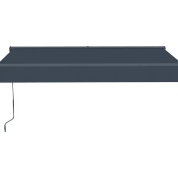 Lykke Pihan Rakennusmateriaalit-Puolikasettimarkiisi 2,95 X 2,5 M Moottoroitu, Tummanharmaa