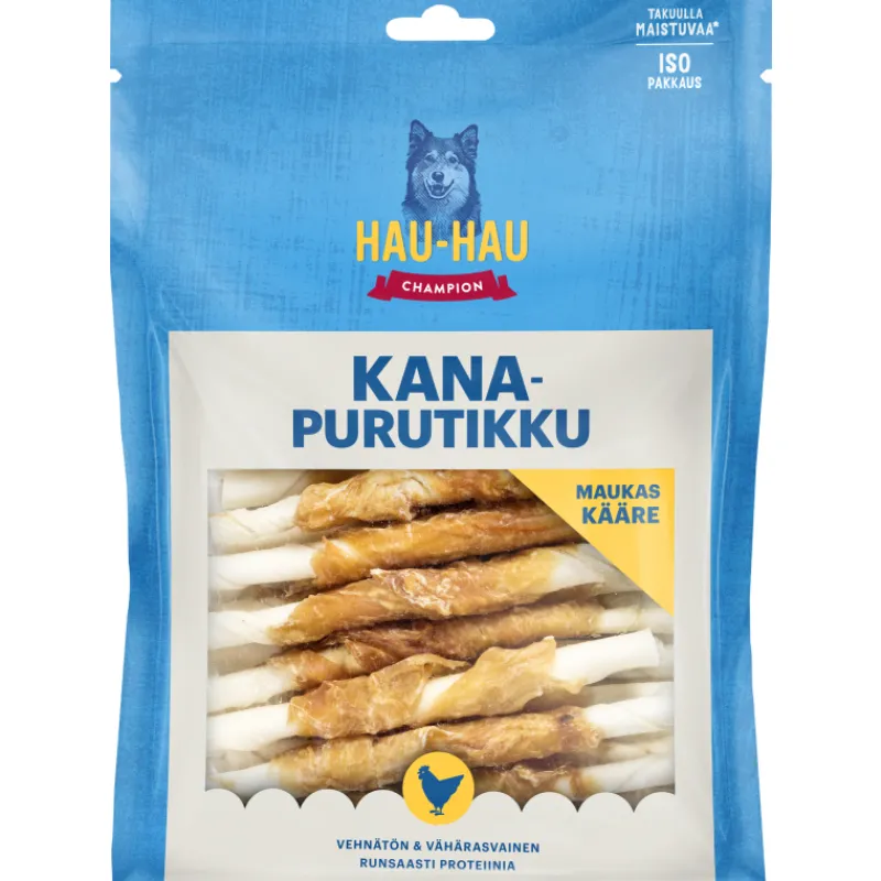 purutikku-hau-hau-45-kpl-400-g-GTjHWwjS-0.webp Hau Hau Champion Koiranruoka^Purutikku Hau-hau 45 Kpl 400 G Kanafileellä