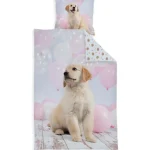 Vuodevaatteet-Pussilakanasetti 150 X 210 Cm Ilmapallokoira