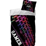 Skybrands Vuodevaatteet-Pussilakanasetti 150 X 210 Cm Peli-ilta