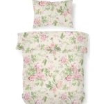 Kotikulta Vuodevaatteet-Pussilakanasetti 150 X 210 Cm Rose Garden Roosa