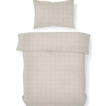 Kotikulta Vuodevaatteet-Pussilakanasetti 150 X 210 Cm Small Flower Beige