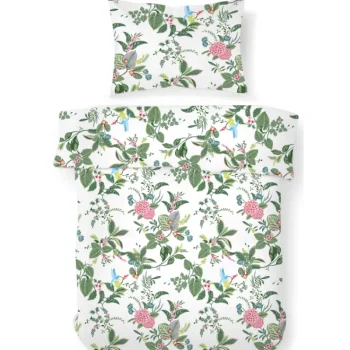 Kotikulta Vuodevaatteet-Pussilakanasetti 150 X 210 Cm Blue Bird