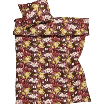 Moomin Vuodevaatteet-Pussilakanasetti Arabia 150 X 210 Cm Juhlan Aika