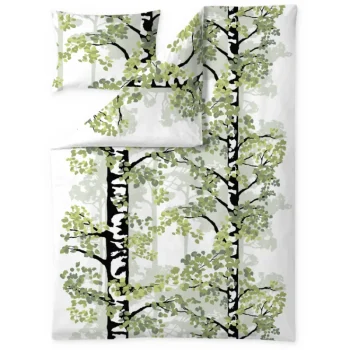 Vallila Vuodevaatteet-Pussilakanasetti 150 X 210 Cm Rauduskoivu