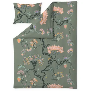 Vallila Vuodevaatteet-Pussilakanasetti 150 X 210 Cm Bonsai