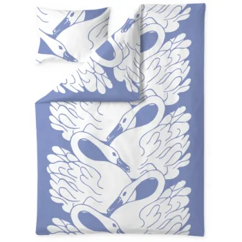 Vallila Vuodevaatteet-Pussilakanasetti 150 X 210 Cm Laulujoutsen