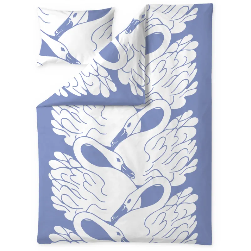 pussilakanasetti-vallila-150-x-YeuCGaDU-0.webp Vallila Vuodevaatteet-Pussilakanasetti 150 X 210 Cm Laulujoutsen